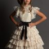 Anouk Petticoat Dress in Vintage Ivory - Image 4