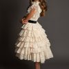 Anouk Petticoat Dress in Vintage Ivory - Image 3