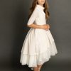 Audrah Petticoat Dress in Cream - Image 4