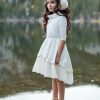 Audrah Petticoat Dress in Cream - Image 2