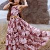 Catrin Dress in Warm Watercolor - Image 7