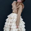 Anouk Petticoat Dress in Vintage Ivory - Image 11