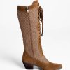 Kiko Tall Boots in Nutmeg - Image 5