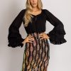 Devina Top in Black