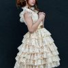 Anouk Petticoat Dress in Vintage Ivory - Image 10