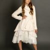 Audrah Petticoat Dress in Cream - Image 6